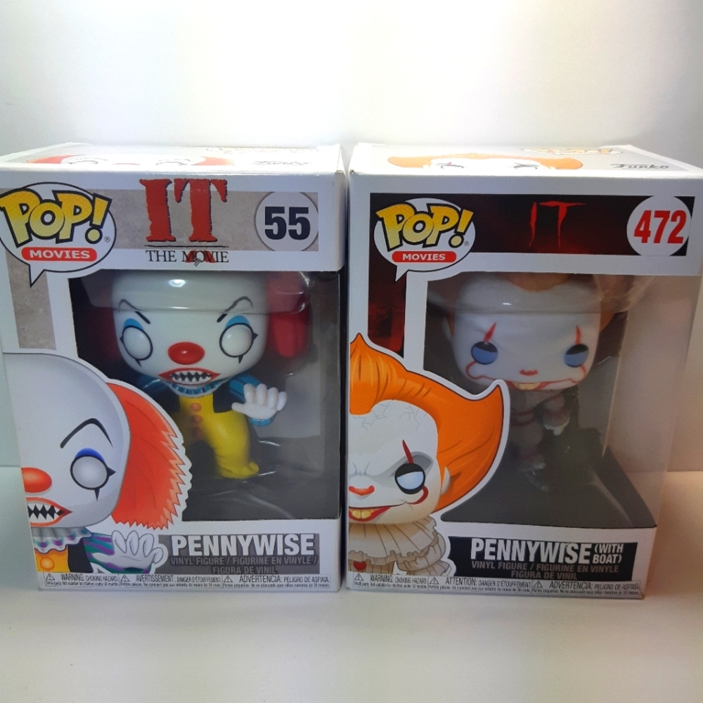 2 pennywise pop funkos